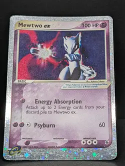 Mewtwo ex 101/109 Ruby and Sapphire Holo Ultra Rare Pokemon TCG Nintendo LP - Image 3
