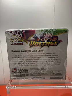 Pokemon TCG Sword & Shield: Vivid Voltage Booster Box SEALED w/ Acrylic Case - Image 5