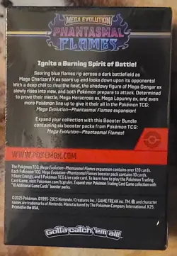 Pokemon Mega Evolution Phantasmal Flames Booster Bundle - NEW - Image 2