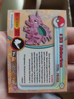 Pokemon TCG Nidorino Topps #33 Regular - Image 2