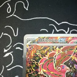 Pokemon TCG Oricorio EX 024 Me: Mega Evolution Promo Full Art Holo English 2025 - Image 3