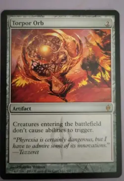Torpor Orb New Phyrexia Regular - Image 1