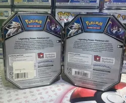 POKEMON S&M 2017 Spring Tin Set Of 2 - Solgaleo And Lunala - Factory Sealed - Image 2