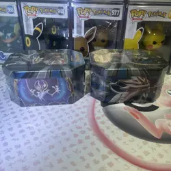 POKEMON S&M 2017 Spring Tin Set Of 2 - Solgaleo And Lunala - Factory Sealed - Image 4