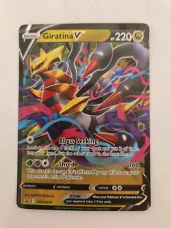 Pokemon TCG Giratina V SWSH259 Sword & Shield Promo Holo 220 HP Dragon - Image 2