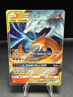 Pokemon TCG Reshiram & Charizard GX 20/214 Unbroken Bonds Ultra Rare Full Art - Image 2