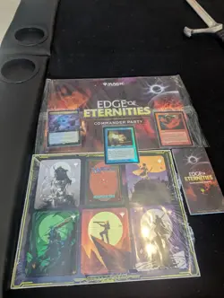 MTG Edge of Eternities Commander Party + Magic the Gathering STORE Promo Cards - Image 1
