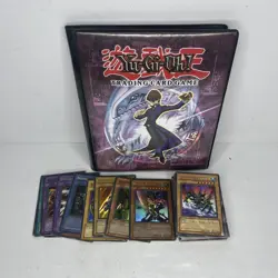 Yu-Gi-Oh! Vintage 64 Card Lot and Binder 1st Edition Buster Blader Dark Magician - Image 1