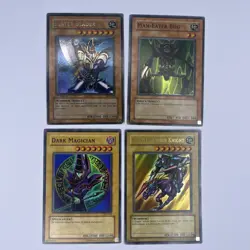 Yu-Gi-Oh! Vintage 64 Card Lot and Binder 1st Edition Buster Blader Dark Magician - Image 2