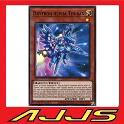 YuGiOh - Drytron Alpha Thuban - GEIM-EN024 - Super Rare - 1st Edition - NM/M - Image 1