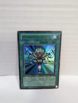 Yugioh Monster Reborn Unlimited Edition Ultra Rare LOB-118 LP - Image 1
