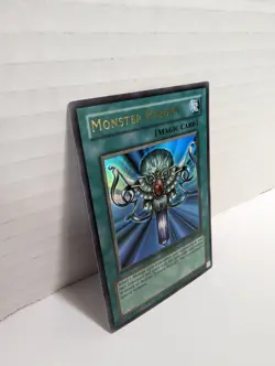 Yugioh Monster Reborn Unlimited Edition Ultra Rare LOB-118 LP - Image 2