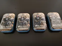 ONE PIECE CARD GAME - Mini TIN PACK- Lot Of 4 Tins Set VOL. 2 - Image 1