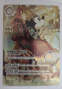 Disney Lorcana EN 9 Mickey Mouse & Minnie Mouse Holo Cards - Image 3