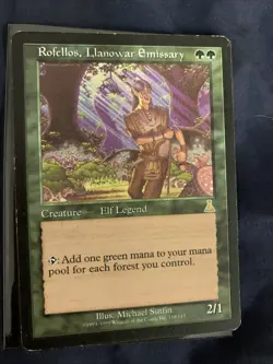 Rofellos, Llanowar Emissary Urza's Destiny Regular - Image 1