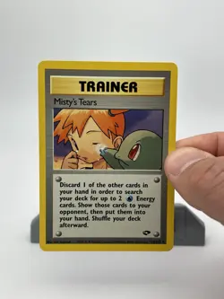Pokemon TCG Card - Misty's Tears Gym Challenge 118/132 Uncommon LP - Image 2