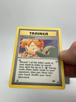 Pokemon TCG Card - Misty's Tears Gym Challenge 118/132 Uncommon LP - Image 3
