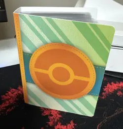 Pokemon Binder With 45 Yuka Morii Clay Pokemon Cards (60 Pokemon Cards Total) - Image 1