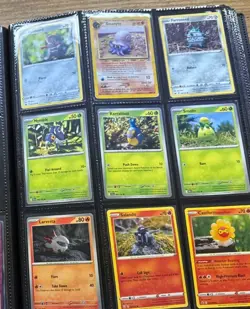 Pokemon Binder With 45 Yuka Morii Clay Pokemon Cards (60 Pokemon Cards Total) - Image 2