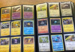 Pokemon Binder With 45 Yuka Morii Clay Pokemon Cards (60 Pokemon Cards Total) - Image 3