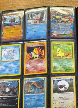 Pokemon Binder With 45 Yuka Morii Clay Pokemon Cards (60 Pokemon Cards Total) - Image 5