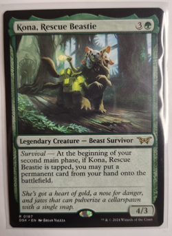 Kona, Rescue Beastie (0187) Duskmourn: House of Horror Regular - Image 1