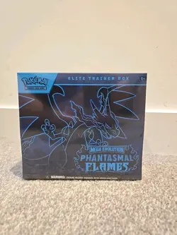 Brand New Phantasmal Flames ETB Elite Trainer Box - Pokemon TCG Sealed Cards - Image 1