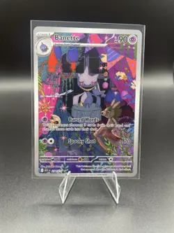 Pokemon Banette ASC 234/217 Full Art Holo 90 HP Stage 1 Psychic Card - Image 1