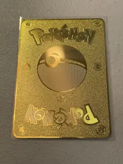 MARIO PIKACHU - Pokemon Card - Metal Card - 2016 XY Promo - Mint+ - Gold Rare - Image 5