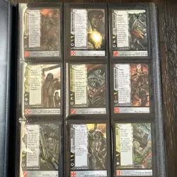 Warhammer 40,000 CCG Sabertooth Games Mixed Card Lot Ultra Pro Binder - Image 3