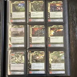Warhammer 40,000 CCG Sabertooth Games Mixed Card Lot Ultra Pro Binder - Image 5