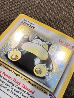 Pokemon Snorlax Jungle Holo Rare 11/64 90HP Wizards of the Coast Card LP/MP - Image 4