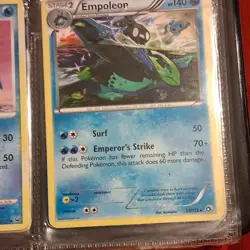 Pokemon TCG Mixed Card Lot of 9, Basic, Stage 1, Piplup, Empoleon, Torterra - Image 3