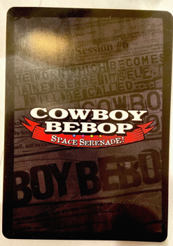COWBOY BEBOP Space Serenade EIN Rare LIMITED EDITION Collectible Card #8 - Image 2