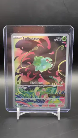 Pokemon Bulbasaur Holo Card Mega Evolution 133/132 ME01 - Image 1