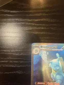 Pokemon TCG Blastoise EX 200/165 Scarlet & Violet 151 Holo Card Sir NM Condition - Image 3