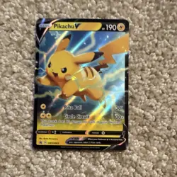 Pokemon TCG Promo Foil Card Lot 5 Cards Pikachu V Lucario V Duraludon V - Image 2