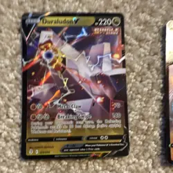 Pokemon TCG Promo Foil Card Lot 5 Cards Pikachu V Lucario V Duraludon V - Image 5