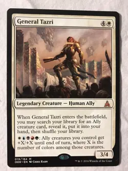 General Tazri Commander EDH Ally deck 100 card Kabira Evangel Bala Ged Thief - Image 2