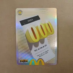 Order 000 04/24 Mcdonalds TCG Legendary 2026 UnRedeemed trading card Holo - Image 1