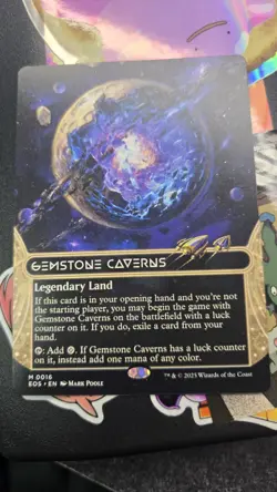 Gemstone Caverns (0016) (Borderless) Edge of Eternities: Stellar Sights Regular - Image 1