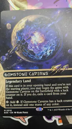 Gemstone Caverns (0016) (Borderless) Edge of Eternities: Stellar Sights Regular - Image 2