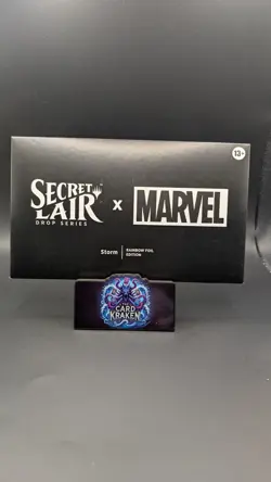 MTG Secret Lair x Marvel Storm Rainbow Foil Edition - Sealed✅ - Image 1