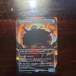 MTG Teenage Mutant Ninja Turtles: Technodrome(Borderless Foil) - Image 1