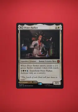 Peter Parker Amazing Spider Man mtg Mythic 0010 Spider-Man - Image 1