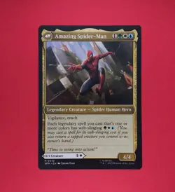 Peter Parker Amazing Spider Man mtg Mythic 0010 Spider-Man - Image 2