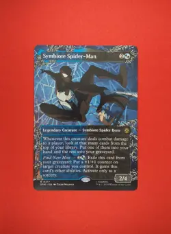 Symbiote Spider Man mtg Rare 0217 Spider-Man Magic: The Gathering - Image 1