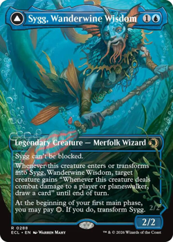 Sygg, Wanderwine Wisdom (Borderless) - Lorwyn Eclipsed (ECL) - Image 1