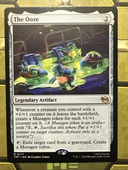 Magic: The Gathering 2026 Teenage Mutant Ninja Turtles The Ooze #177 Rare Reg - Image 1