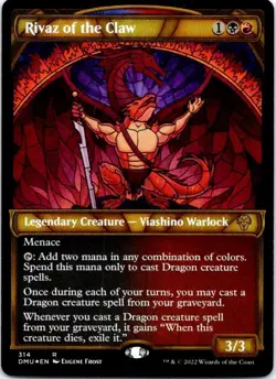 Rivaz of the Claw (Showcase) R Dominaria United 314 NM NM-LP FOIL - Image 1